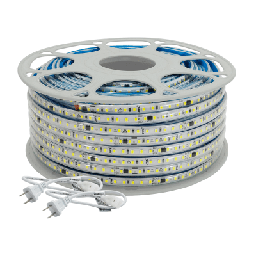 [JUML-2835-07] Manguera Led para uso Interior o Exterior / 50 m/ 127 V CA / 500 W Potencia / T.C.C. 6500 K / Color Blanco / Fuente de luz LED tipo SMD. | JUML-2835-07