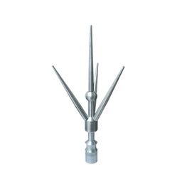 [TG-FKLN] Punta Pararrayo Tipo Franklin con Mástil de 1.2 m. | TG-FKLN