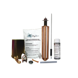 [KITMASTERALUT] Kit Pararrayo con Accesorios de Instalación en Torre para Protección de 80 m de Diámetro. | KITMASTERALUT