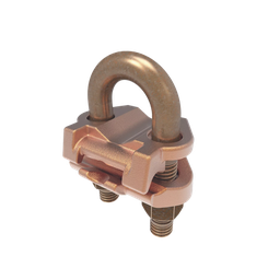 [HUB-GAR-6426] Conector Mecánico para Cable Calibre 4 a 2/0 AWG / Paralelo o 90° a Tubo de 3/8" o Varilla de 5/8" - 3/4". | HUB-GAR-6426