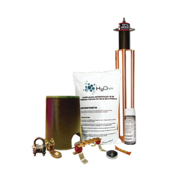[KIT-MASTER-100AB] Kit de Tierra Física con Electrodo TG100AB y accesorios de instalación. | KIT-MASTER-100AB