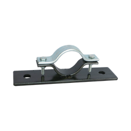 [AM-TG/3] Abrazadera Doble Omega, fabricada en Acero para instalación de mástil de 2" en muros verticales | AM-TG/3