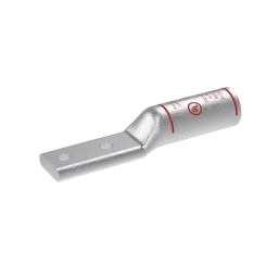 [LAB750-12-24R] Zapata de compresión Aluminio LAB750-12-24R para cal. 750 Kcmil, Doble barreno para tornillo prisionero de 1/2, Espaciado de orificio 44.45mm, 1 Pz | LAB750-12-24R