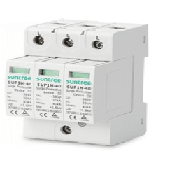 [SUP1H40/220VAC/3P] Supresor de Picos Transitorios de Voltaje, Diseñado Para Sistemas Fotovoltaicos, Uso en Corriente Alterna 220 Vca ,3 Polos. | SUP1H40/220VAC/3P
