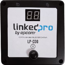 [LP-CDD] Contador Digital Descargas Atmosféricas / Pantalla Digital / IP65 Exterior / Batería 3V / Rango -20°C a 60°C / 120x120x60 mm (4.7x4.7x2.4 in) | LP-CDD