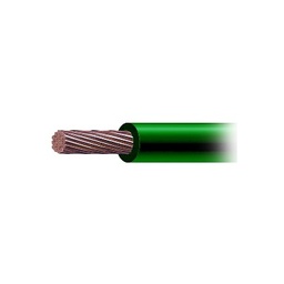 [SLY-287-GRN] (SLLU22) Cable de Cobre Recubierto THW-LS Calibre 4 AWG 19 Hilos Color Verde (Venta por Metro) | SLY-287-GRN