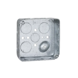[HUB-191] Caja Cuadrada 4 x 4"/Profundidad  1- 1/2"/ 11 Entradas de 3/4" y 1 de 1/2". | HUB-191