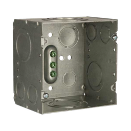 [HUB260] Caja Cuadrada 4- 11/16" x 4 11/16"/ Profundidad de 3-1/4"/ 2 Entradas  1", 1 1/4", 1 1/2", 2", 2 Entradas 1"-1 1/4", 2 Entradas 3/4 "- 1", 4 Entradas 1/2" - 3/4", 2 Entradas 1/2". | HUB260