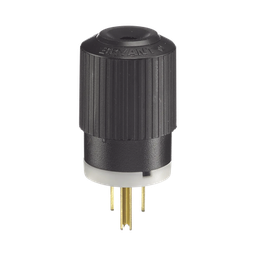 [HUB-BRY-5266-NP] Clavija Negra 15 A 125 V CA 2 Polos 3 Hilos (NEMA 5-15P). | HUB-BRY-5266-NP