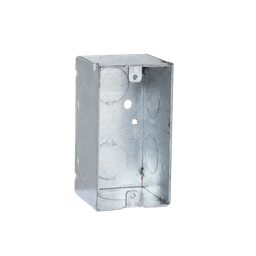 [HUB-674] Caja (Chalupa) 4x2"/ Profundidad 2-1/8"/ 8 Entradas de 3/4"/Soldada | HUB-674
