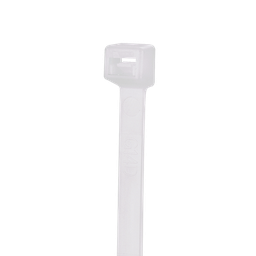 [S8-18-C] Cincho de Nylon 6.6 StrongHold™, 200mm largo x 2.5mm ancho, Color Natural, Plenum, Paquete de 100pz | S8-18-C