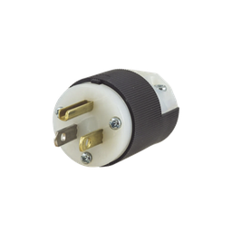[HUB-HBL-5266-C] Clavija Entrada Recta/ 15A 125V/ 2 Polos 3 Hilos/ Nema 5-15P/ Grado Industrial- Comercial. | HUB-HBL-5266-C