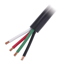 [VD66/100M] Cable Eléctrico de Uso Rudo 4 Hilos Calibre 18 AWG, Hasta 600 V. Rollo de 100 m. | VD66/100M