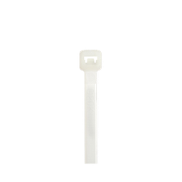 [S12-50-M] Cincho STRONGHOLD, 300 mm largo x 4.8mm ancho, Tensión 50 lb (222 N) Naylon 6,6 Color Natural, Paquete de 1000 Piezas | S12-50-M