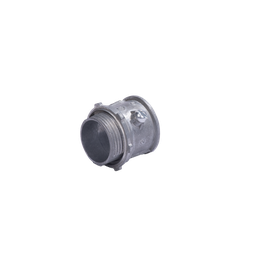 [JU-PD-112-CON] Conector 1 1/2" (38mm) pared delgada con tornillo galvanizado etiqueta verde | JU-PD-112-CON