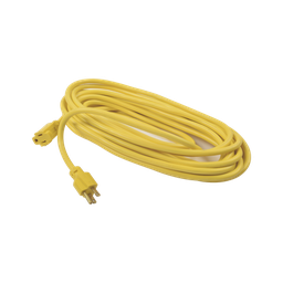 [SYS-136173] Extensión eléctrica de uso rudo aterrizada 10 metros / 127 V CA 10 A Máximo / Color Amarillo. | SYS-136173