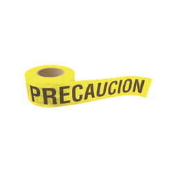 [SYS-137297] Cinta para barricada "PRECAUCION" de 100 m y ancho de 3". | SYS-137297