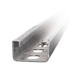 [ANC-UOR-4X2] Unicanal Perforado 4 X 2 cm X 3 m / Calibre 12 / Galv. Electrolítico. | ANC-UOR-4X2