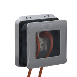 [HUB-ML-2500G] Cubierta Impermeable/ 2 Unidades/ Vertical/ Servicio Pesado/ Expandible/ Color Gris. | HUB-ML-2500G