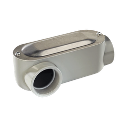 [OLR-0080C] Caja oval roscada tipo LR de 1 1/2" (38.1 mm) Incluye tapa y tornillos. | OLR-0080C