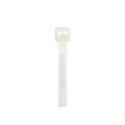 [S6-50-M] Cincho STRONGHOLD, 160 mm largo x  4.8 mm ancho, Tensión 50 lb (222 N) Naylon 6.6 Color Natural, Paquete de 1000 Piezas | S6-50-M