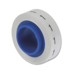 [PMDR-1] Rollo de Etiquetas Marcadoras, Pre-Impresos con el Número 1, de 2.4 Metros (7.87 Pies), Color Blanco | PMDR-1