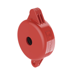 [PSL-V2A] Dispositivo de Bloqueo LOTO para Válvulas de Compuerta, para Diámetros de 1" a 3", Color Rojo | PSL-V2A