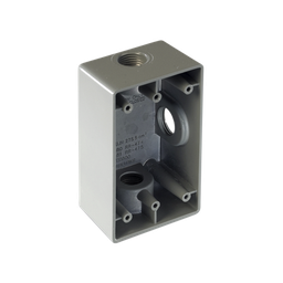 [RR-0480] Caja Condulet FS de 1/2" ( 12.7 mm) con tres bocas a prueba de intemperie. | RR-0480
