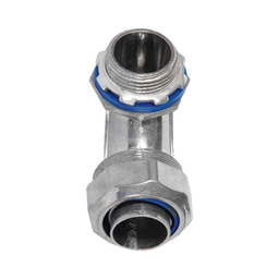 [ANC-HLC-12] Conector Curvo para tubo tipo Liquidtight de 1/2"  (13 mm). Compatible con ANC-COT12. | ANC-HLC-12