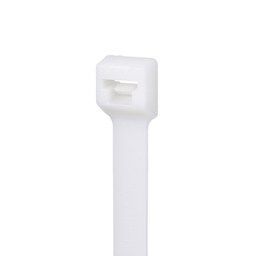 [PLT2S-M] Cincho de Nylon 6.6 de Bloqueo, 188 mm largo x 4.8mm ancho, Color Natural, Interior, Paquete de 1000pz | PLT2S-M