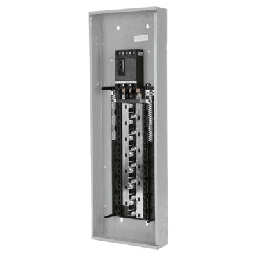 [S4242B3225] Centro de carga trifásico ES de 42 espacios, 120/240vca, Barra de aluminio, Nema 1, uso interior. Incluye tapa. | S4242B3225