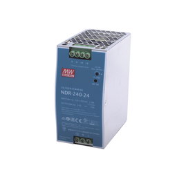 [NDR24024] Fuente de Poder Industrial de 240W, salida 24Vcc, 10A, para montaje Riel Din | NDR24024