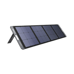 [15114] Panel Solar Plegable 200W / Recomendado para el Power Station Portable de 1200W UGREEN /  Alta Eficiencia de Conversión / Alineación Inteligente de la Luz Solar / Resistente Al Agua y Duradero / Incluye Cable XT60 Macho a Macho 2m. | 15114