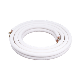 [38K254] Kit de tubería / 1 / 4"  y 3 / 8 " / Capacidad para minisplit AUFIT / 1 Tonelada / Cinta aislante / Accesorios / Longitud de 4 metros | 38K254