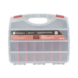 [PST-H07-002] Caja Organizadora con 21 Divisiones Fabricada en Plástico de Alta Resistencia de 38x31x7 cm. | PST-H07-002
