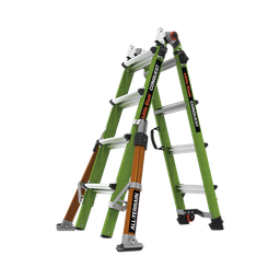 [CONQUEST2.0] Escalera Multi-Posiciones de 6.7 m (22') para Suelos Inclinados o con Desniveles. | CONQUEST2.0