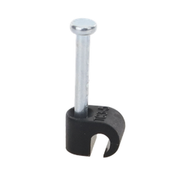 [TC3-5RC] Grapa negra para Fibra óptica redonda de 3 mm (100pzs) (3101-00400) | TC3-5RC