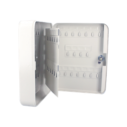 [SYS-CLL-36] Caja para llaves con capacidad para 36 llaves/ Medidas 160 x 200 x 75 mm (ancho x alto x profundidad)/Fabricada en acero/ Cerradura con llave. | SYS-CLL-36