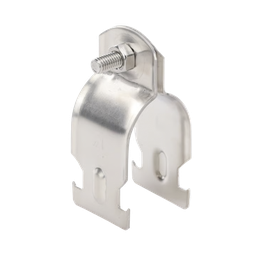 [STRUT-STRAP1] Abrazadera de Acero Inoxidable  de 1" Para Unicanal Tipo Strut | STRUT-STRAP1