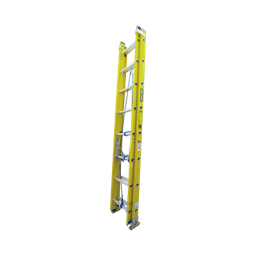 [SYS-EEFV224] Escalera de extensión Fibra de vidrio 24 escalones (altura 6.4 metros) | SYS-EEFV224