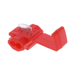 [AECW-1-25] Terminal tipo almeja / 22 - 18 AWG / Rojo / Paquete de 25 piezas. | AECW-1-25