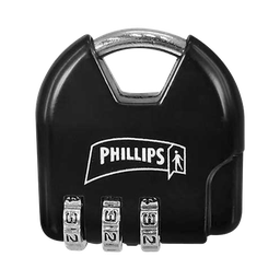 [MX2320] Candado de Combinación Ajustable / No Requiere Llave / Color Negro. | MX2320