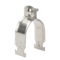 [STRUT-STRAP2] Abrazadera de Acero Inoxidable  de 2 " Para Unicanal Tipo Strut | STRUT-STRAP2