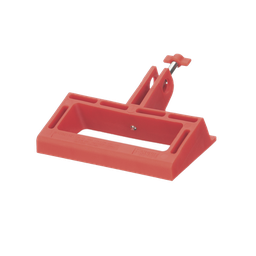 [PSL-CBL] Bloqueador LOTO de Manija Grande para Disyuntores de Caja Moldeada, 2.24" (56.8m) Largo x 3.75" (95.2mm) Ancho. Color rojo | PSL-CBL