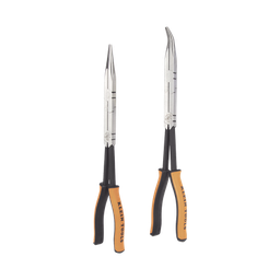 [71402] Juego de 2 Pinzas de Punta Doblada y Punta de Aguja de Gran Alcance 33 cm | 71402