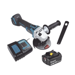 [DGA456STX2] Mini esmeril Inalámbrico de 4-1/2 " 8.500 rpm, Incluye 1 bat. li-ion 18v/5.0 a.h y Cargador | DGA456STX2