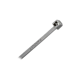 [PLT3I-M8] Cincho de Nylon 6.6, Color Gris, 290 mm largo x 3.7mm ancho, sección transversal intermedia, 1000pz | PLT3I-M8