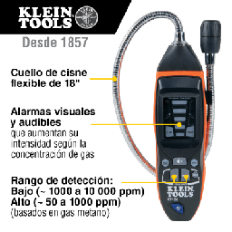 [ET-120] Detector de Fugas de Gas Combustible. | ET-120
