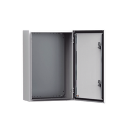 [MAS0606040R5] Gabinete de Uso Exterior MAS 600 x 600 x 400 mm NEMA 4/12/13; IP66; IK10 de Acero Dulce 1.5 mm con Platina de Montaje Incluida Color Gris Claro | MAS0606040R5