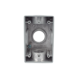 [RR-2746] Caja Condulet FS de 1" (25.4 mm ) con tres bocas una arriba y una atrás a prueba de intemperie. | RR-2746